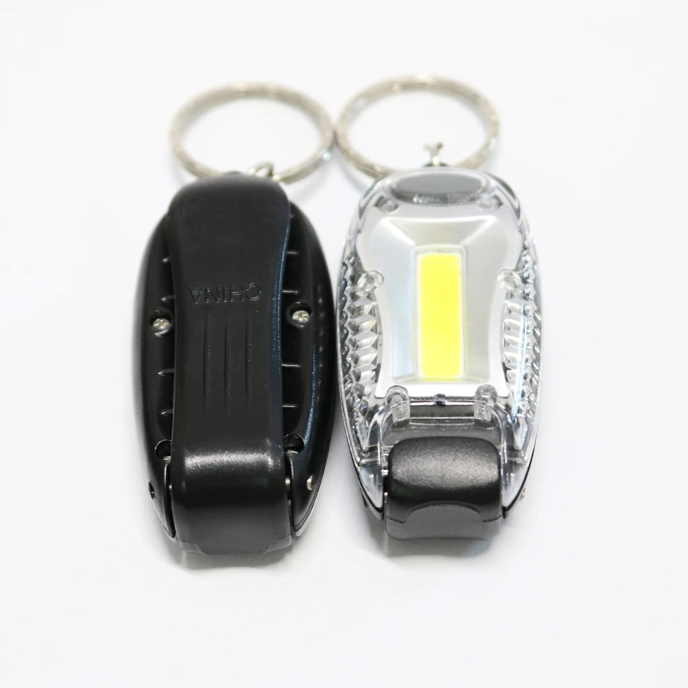 Merchandising Promotional Gift Custom Mini COB LED Keychain Torch With Chip supplier