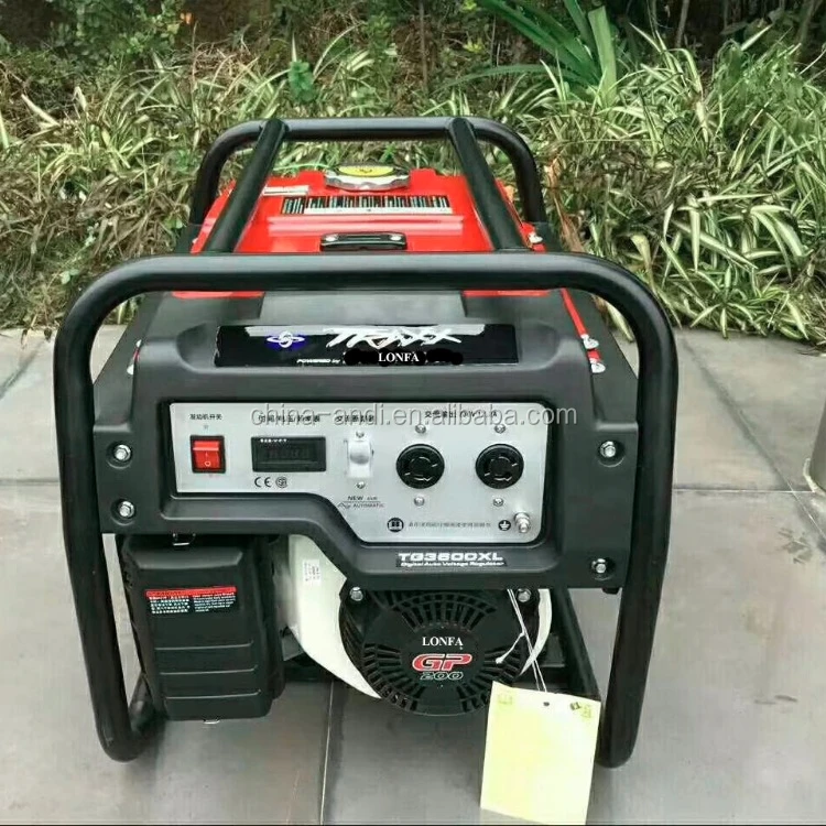 
Lonfa 3000 5000 Watt Portable Electric Gasoline Generator 