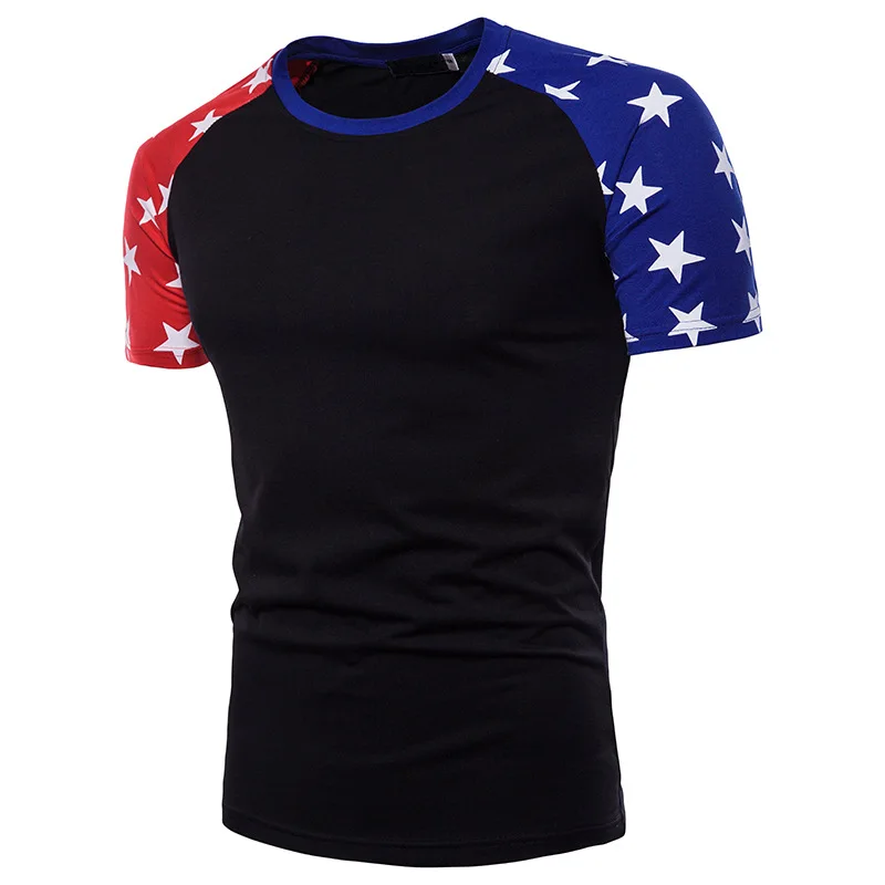 

American Flag Stars Mens New Pattern Holiday Fashion Hot Selling Shirts, Picture
