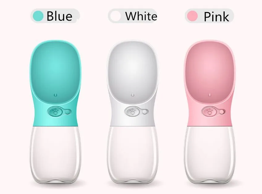 350 ML Dog Travel Water Bottle, Portable Dog Water Bottle, Dog Water Bottle For Outdoor