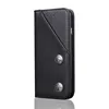 2018 hot selling phone accessories rivet style PU leather flip shell for iphone 8 case with card slot