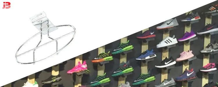 Storefixture clear and transparent plastic shoes display for high-heeled shoes factory