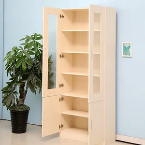 
Custom-made Wooden Home Furniture Modern Storage Corner Cabinet For Display 