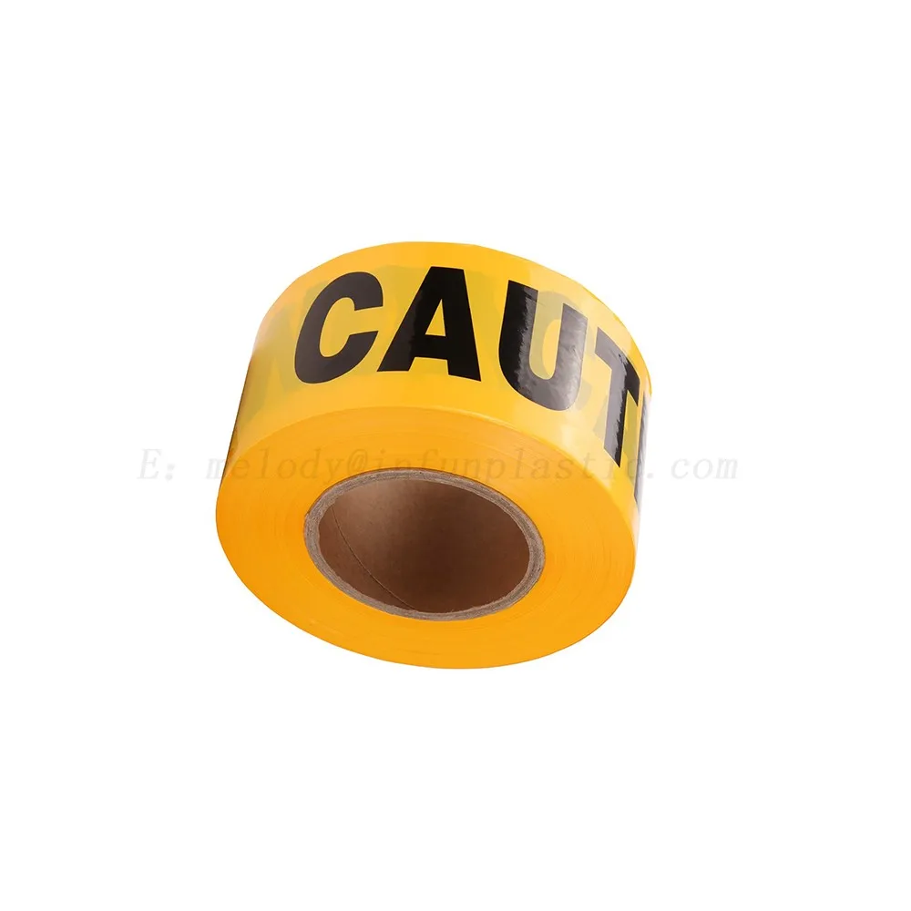 Low Density Polyethylene Custom Orange Caution Barricade Tape/warning Tape Buy Caution