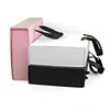 custom creative printed rigid paper cardboard virgin hair extension packaging box