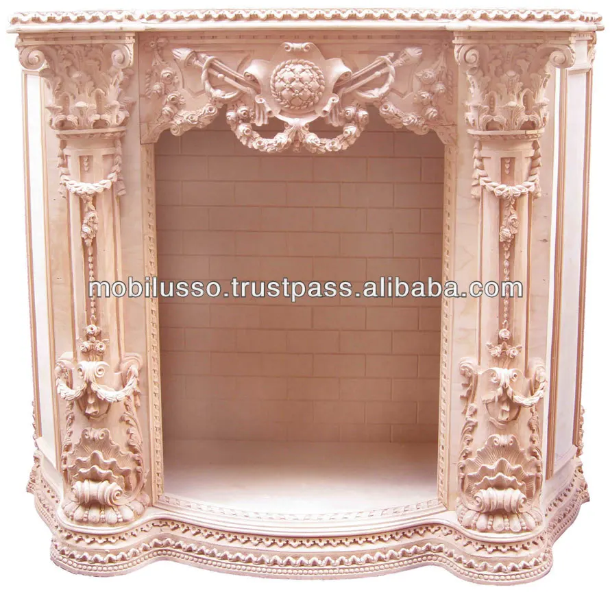 Hand Carved Fireplace French Antique Wooden Fireplace Buy Hand