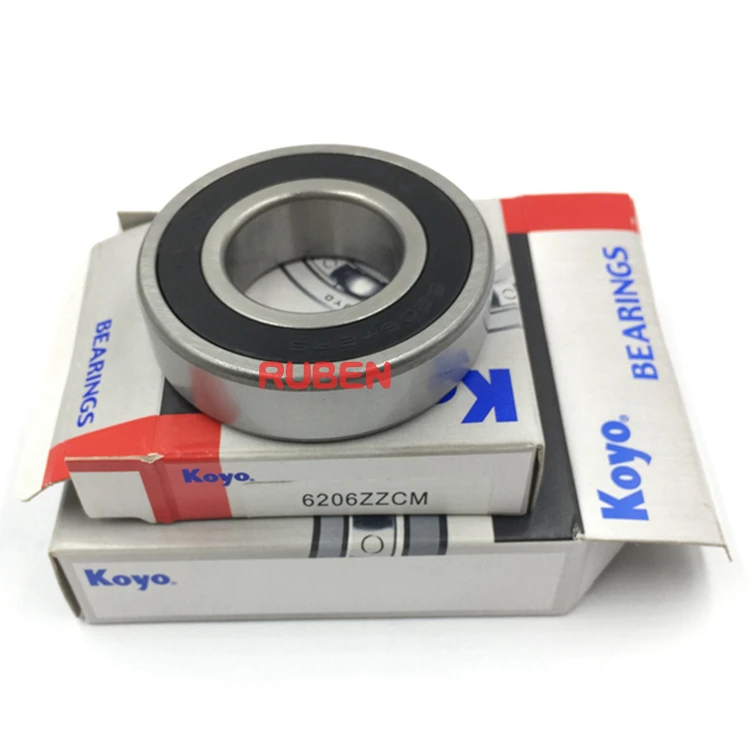 Koyo Japan 6206-2RS C3 Ball Bearing – 30x62x16mm, Sealed, Deep Groove – 6206LLU / 6206-2NSE9