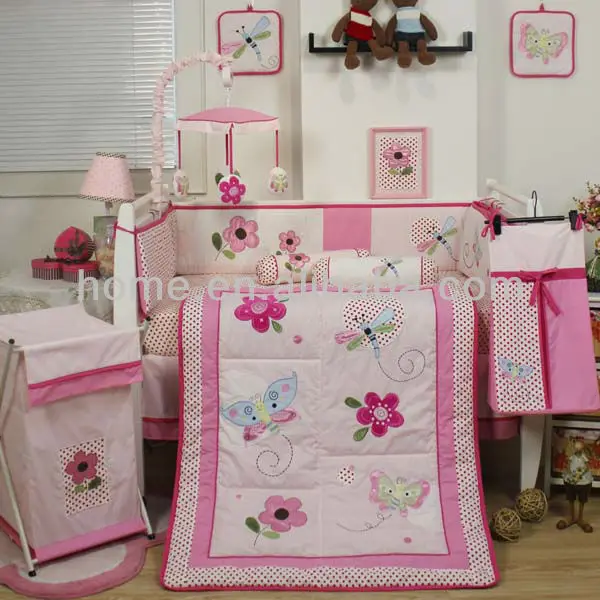 Spring Garden Baby Bedding Set