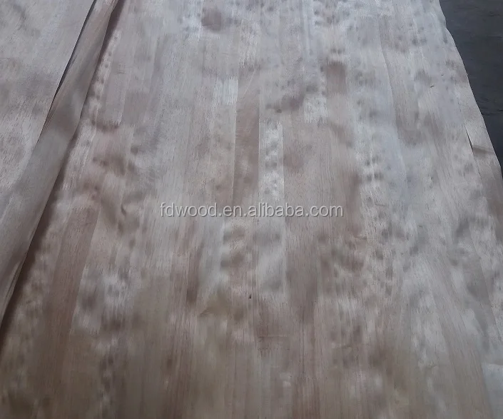 
0.16mm China Slice Cut Rubber Wood Veneer 