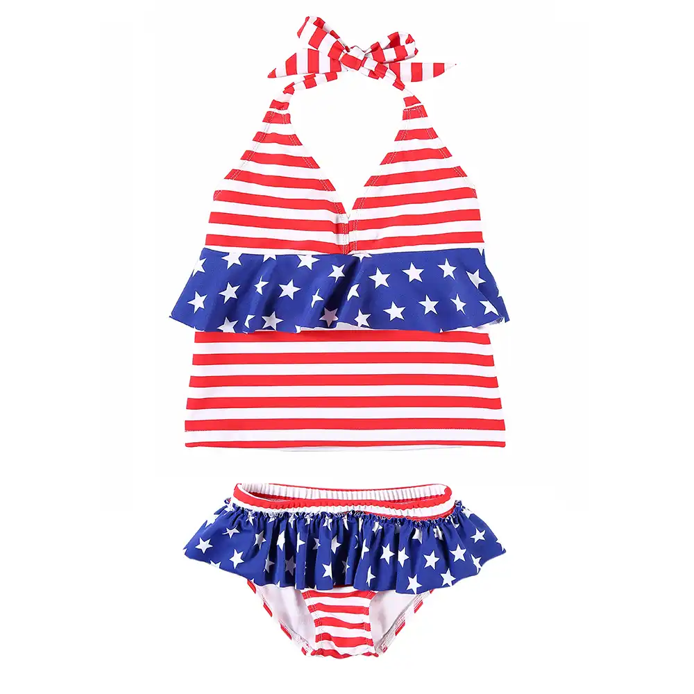 4th of july bathing suits for toddlers