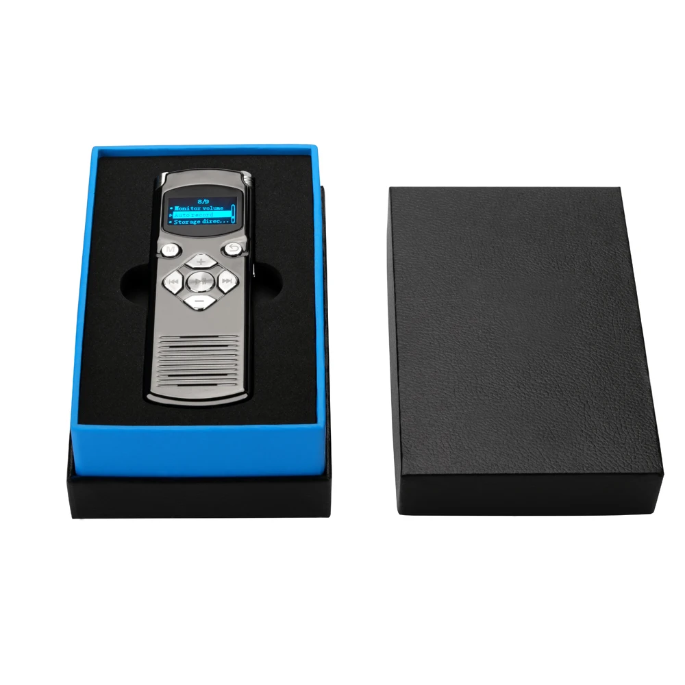 High Quality Handheld IC professional 8GB Long Time Voice Recorder With Double Ultra Microphone