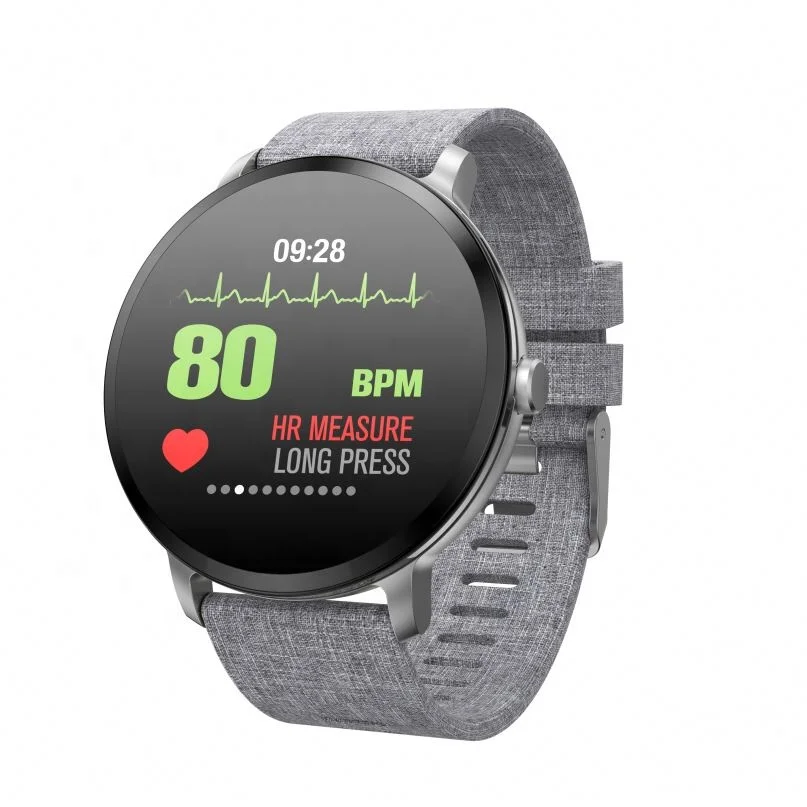 

2019 new waterproof heart rate blood pressure oxygen fitness healthy men women sport smart watch for ios android