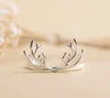latest fashion jewellery designs deer 925 sterling silver animal rings