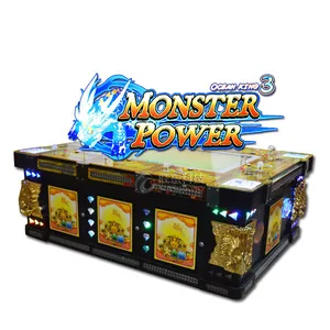 Wangdong best quality 8 Seats Fish Game Table, Thunder dragon 2 fish game, Fish Game Table Gambling