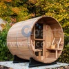20 years factory barrel sauna red cedar/Finland pine for 2-6 person