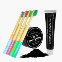 

New Natural Herbal Private Logo Activated Bamboo Charcoal Toothpaste , Teethwhitening Powder , Toothbrush