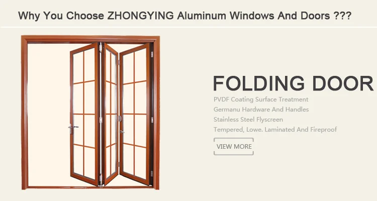 Screen Bifolding Lowes Aluminum Bi-Fold Door , Frameless Foldable Sliding Glass Louvre Doors System