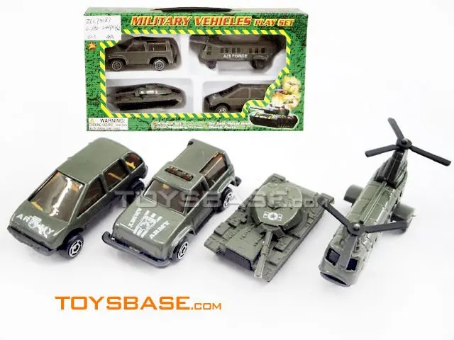 diecast metal military toys