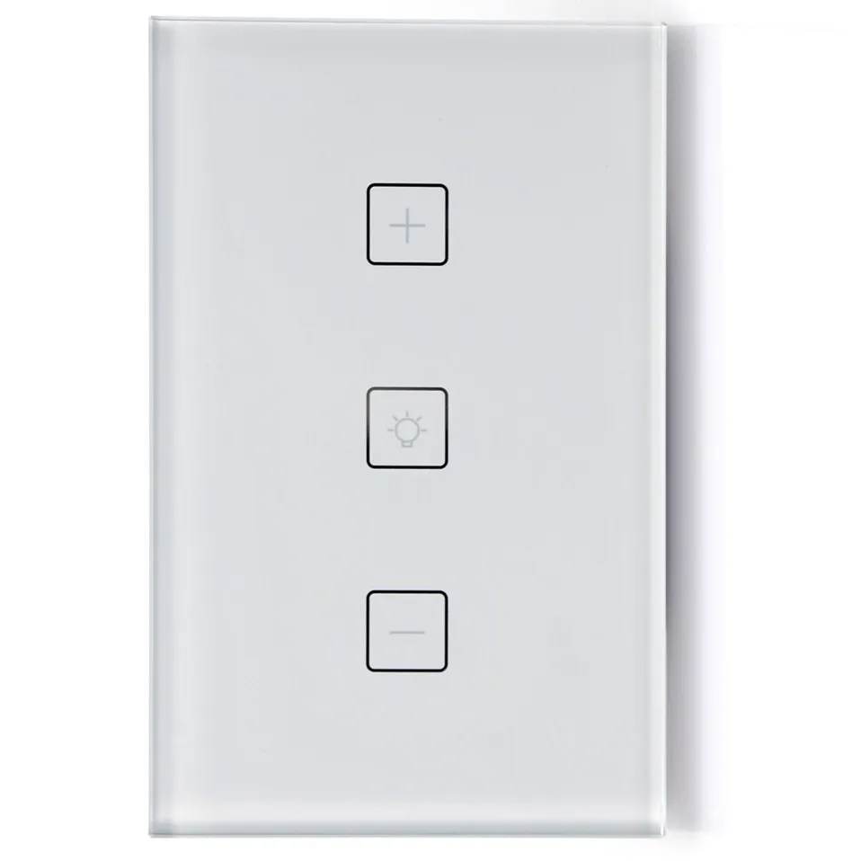 Smart Life App Controlled Wifi Wall Dimmer Switch / Support Eu Us Uk