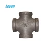 Metal Water Gi Pipe Fittings Reducing Cross Malleable Iron Branch Pipe Fitting malleable iron hydraulic hose fitting cross180