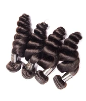 

Sunlight Indian/brazilian remy Hair extension human hair Loose Wave 4 Bundles unprocessed bulk hair weave for sale in zambia