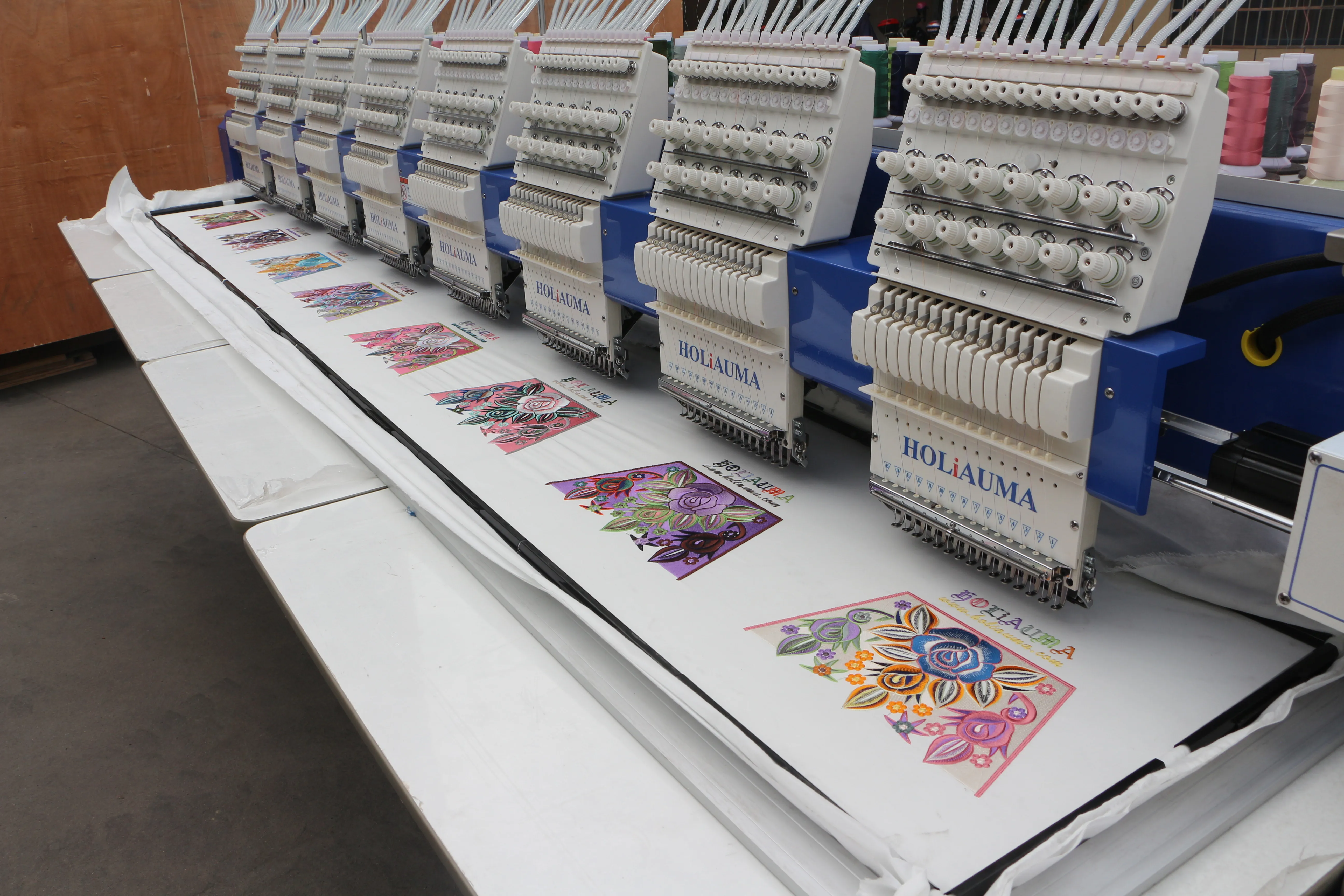 Holiauma 4 Head 15 Needles Tajima Computer Embroidery Machine With Best