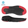 Customised Sneaker Outsole Black Men Shoe With Red Sole