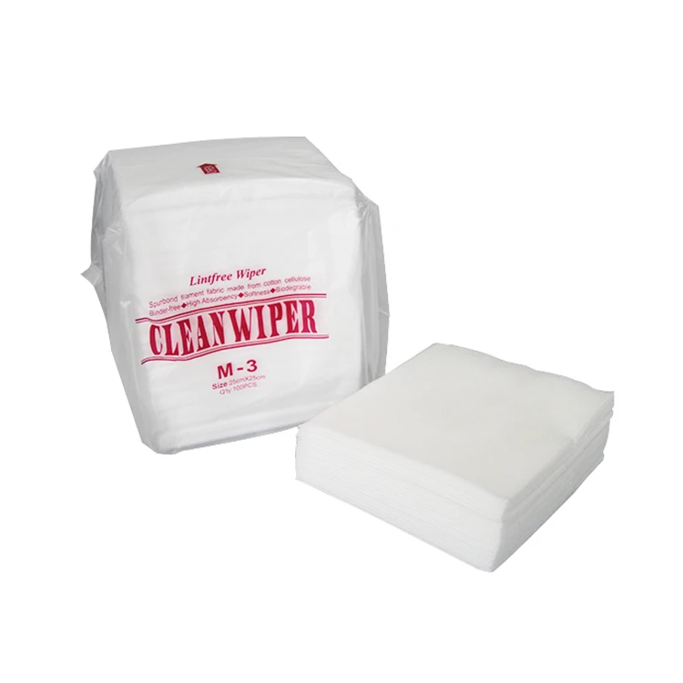 1/4 Fold Lint Free Viscose Polyester Cleanroom Wipes Buy Lint Free
