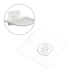 Practical Stainless Steel Non-trace Silicone Soap Dish Holder Wall Mount Toilet Bath Soap Storage Basket Shower Sticky Hook