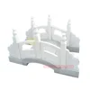 Customized natural marble Stone arch bridge for garden Decor