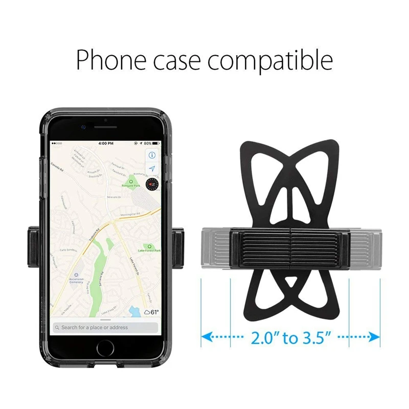 2018 Universal Motorcycle Support Handlebar Bicycle Mobile Mount Bike Phone Holder For Smartphone