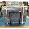 Lower Cost Dark Grey Marble Gray Fantasy For Indoor Decoration