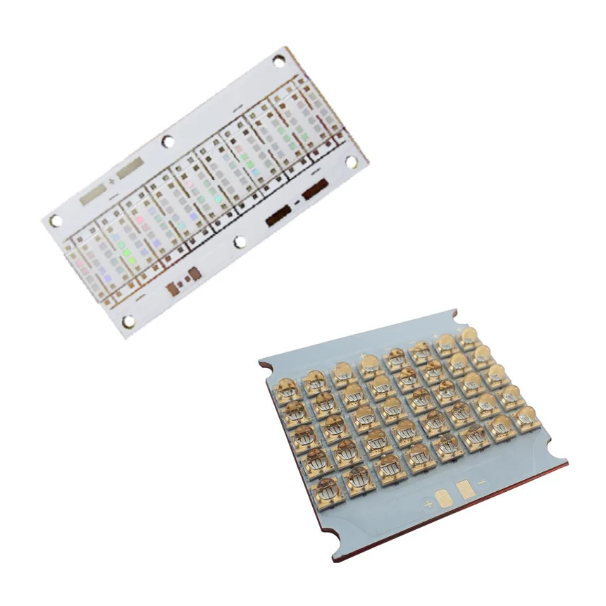 High intensity High power 365nm 385nm 395nm 405nm UV LED COB SMT SMD chip on board light source customized modules