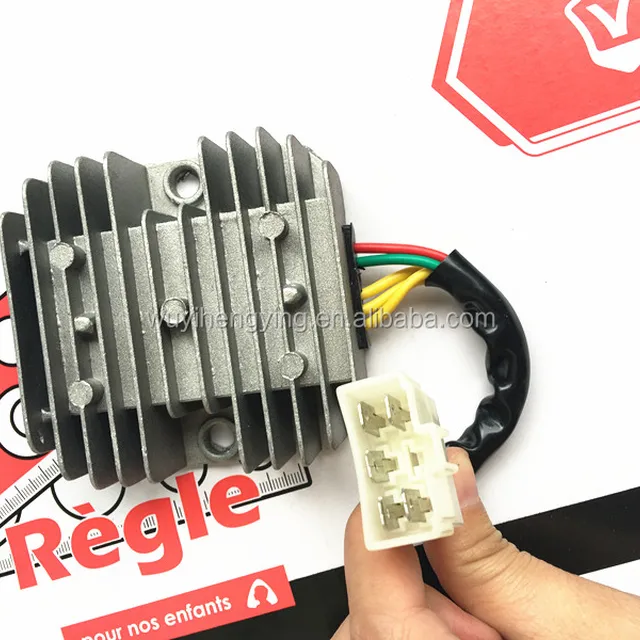 sliver motorcycle voltage regulator with 5 cables for Linhai 250 300cc ATV