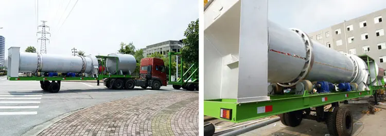 China supplier asphalt plant 80-160TPH mobile hot mix plant