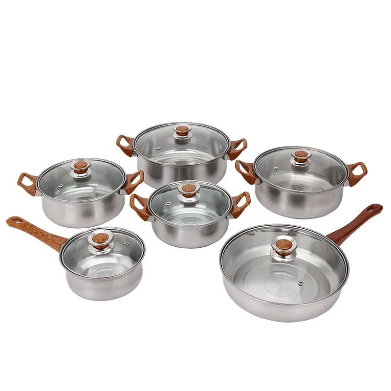 pot set for cooking