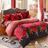 YL02 Home Textile Bed Sheet Single Size 100% Cotton Printed 3D Bedding Set
