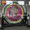 4 seats face to face park gyro rides Indoor and outdoor amusement ride 3D human gyroscope space ring for sale