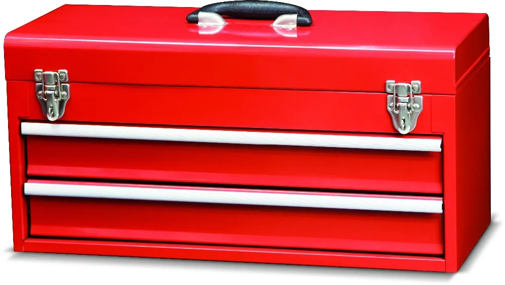Two Drawers Stainless Steel Tool Box Iron Portable Tool Box Buy