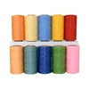 Factoey direct 200M/Roll 1 mm 100% polyester 210D braided flat waxed thread for sewing shoes