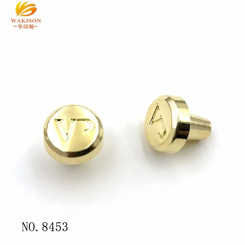 Leather Craft Design Logo Carved Rivets Alloy Studs Buy Leather