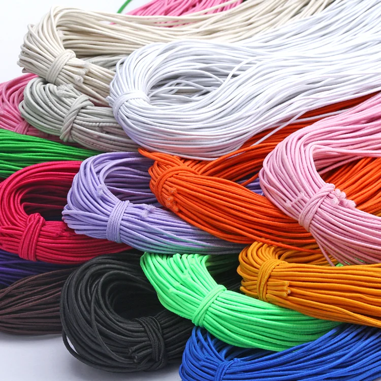 1mm Width Colorful Elastic Cord For Garment In Stock Buy Elastic Cord