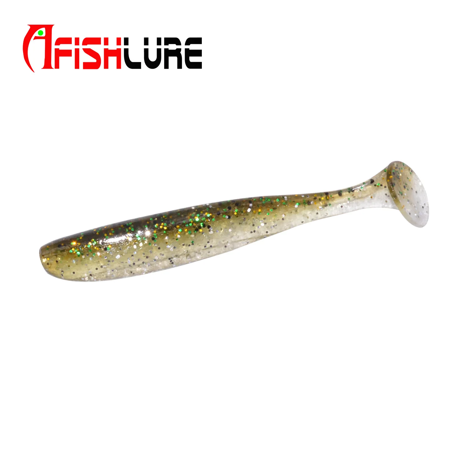 

Easy Shiner Swimbait Silicone Double Colors Silicone Soft Grub Bait AR26 60mm 1.8g Lure, Various color