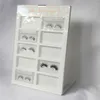 High End Acrylic Eyelash Extension Display Stand Lash Organizer Display with Package Acrylic Eyelash Extension Storage Case