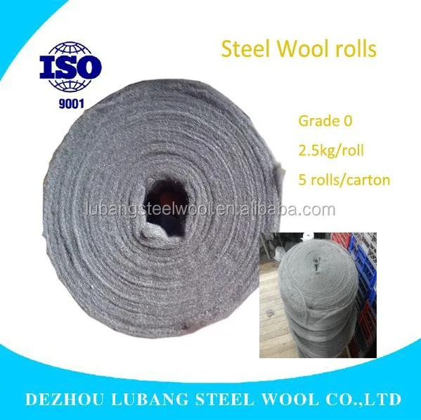 
steel wool bobbin /rolls for cleaning stone big roll 