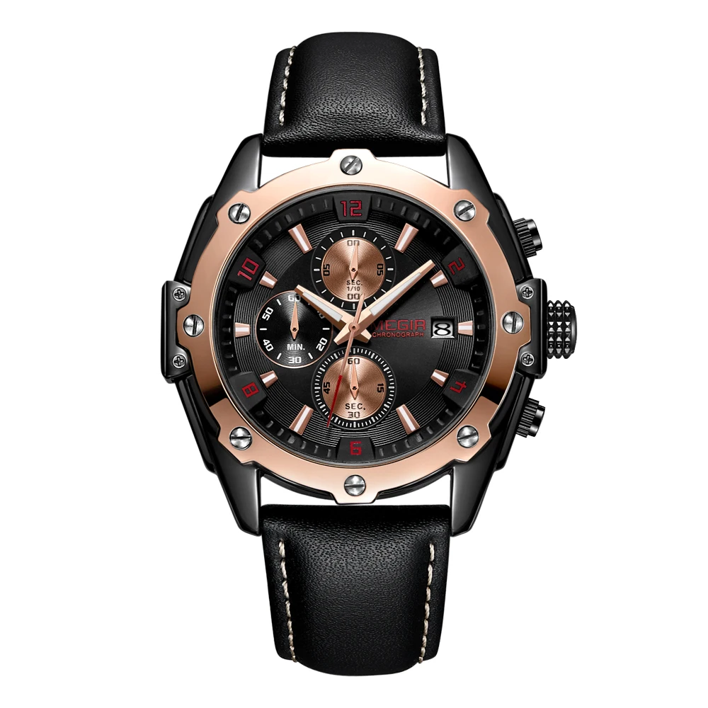 Hot Sale Private Label Sport Watch Wrist Chronograph Luxury Men's Watch