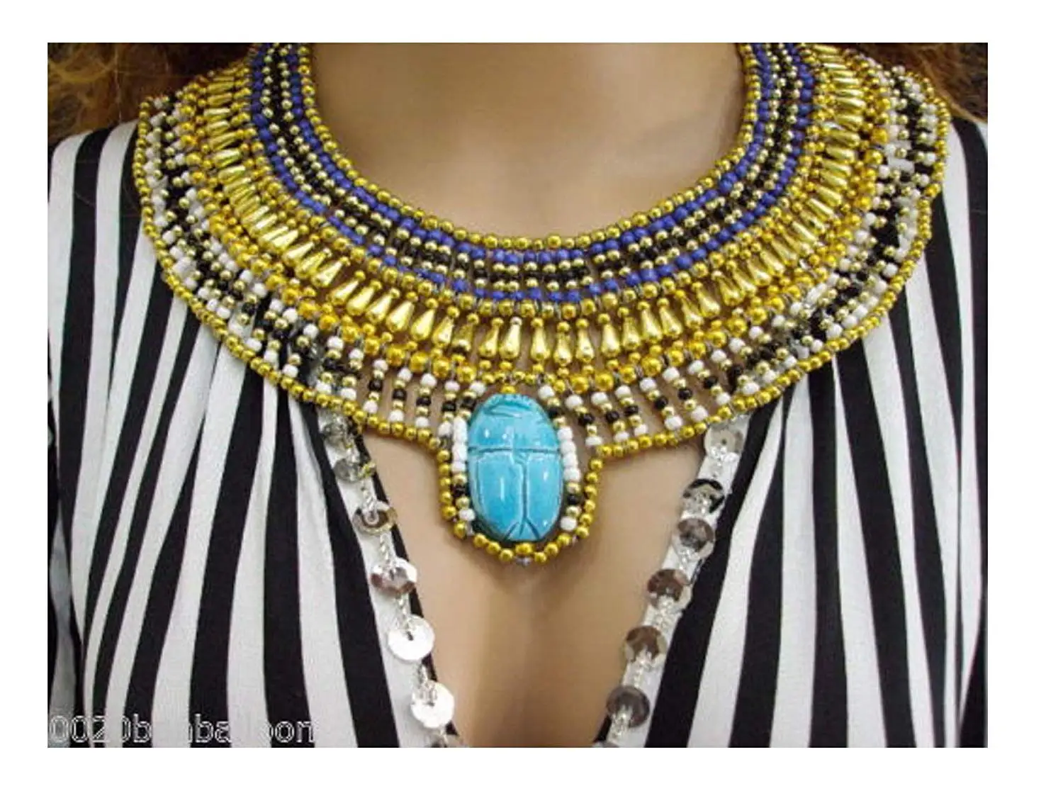 cleopatra costume necklace