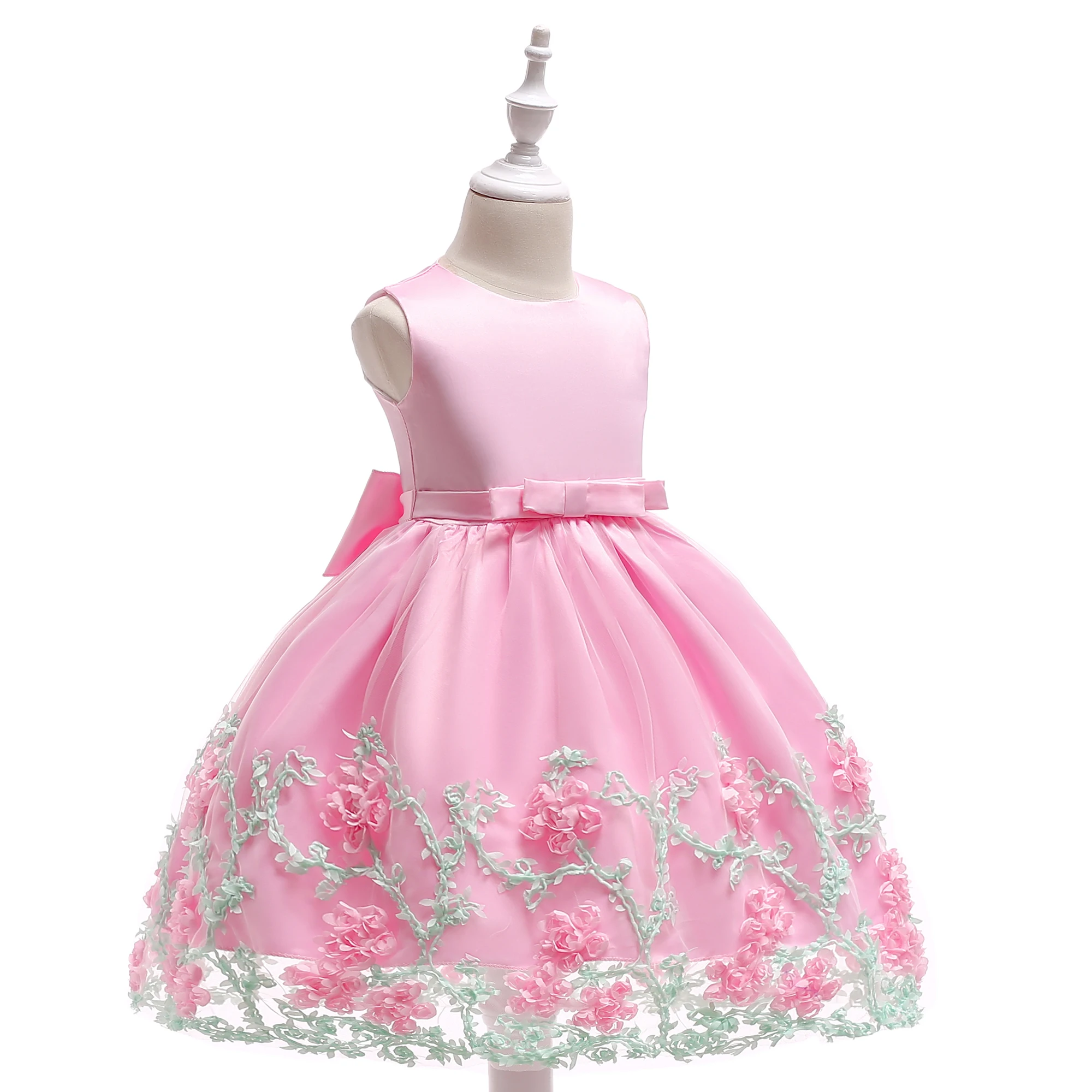 

MQATZ Online Shopping Summer Kids Fancy Boutique Clothing Lovely Flower Girl birthday Party Dress