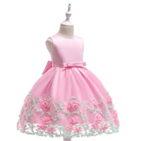 

Online Shopping Summer 2018 Kids Boutique Clothing Lovely Flower Girl birthday Party Dress L1845