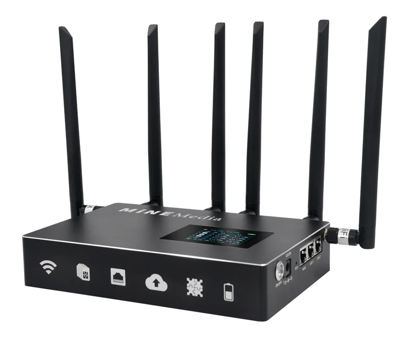 
Mine M4 Mini Router Wifi 4G With Sim card Portable in Remote Locations or Heavy Crowds 